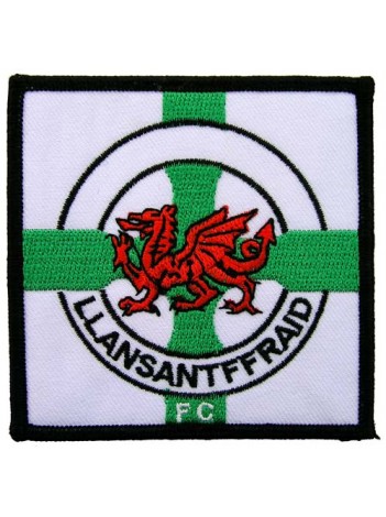 LLANSANTFFRAID (Wales) FOOTBALL CLUB SOCCER EMBROIDERED PATCH #01